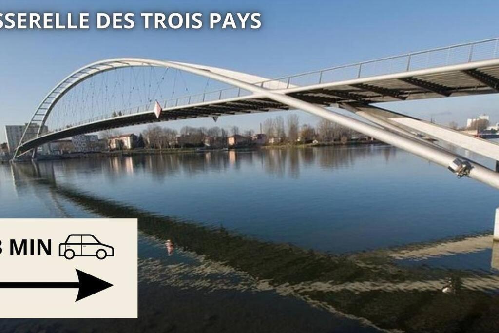 L'Escale, Proche Suisse, Parking Leilighet Hesingue Eksteriør bilde